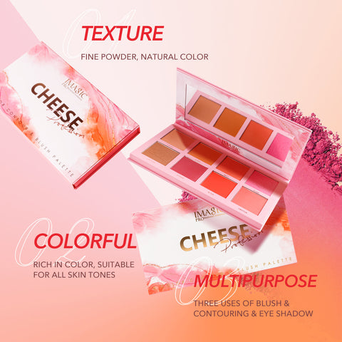 IMAGIC CHEESE PROFESSION 8 COLOR CONTOUR BLUSH PALETTE (FA-136)