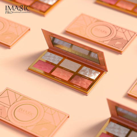 IMAGIC HIGHLIGHTER, BLUSH AND CONTOUR PALETTE (FA-126)