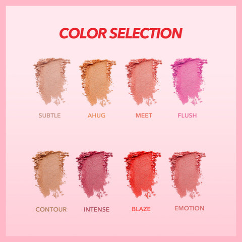 IMAGIC CHEESE PROFESSION 8 COLOR CONTOUR BLUSH PALETTE (FA-136)